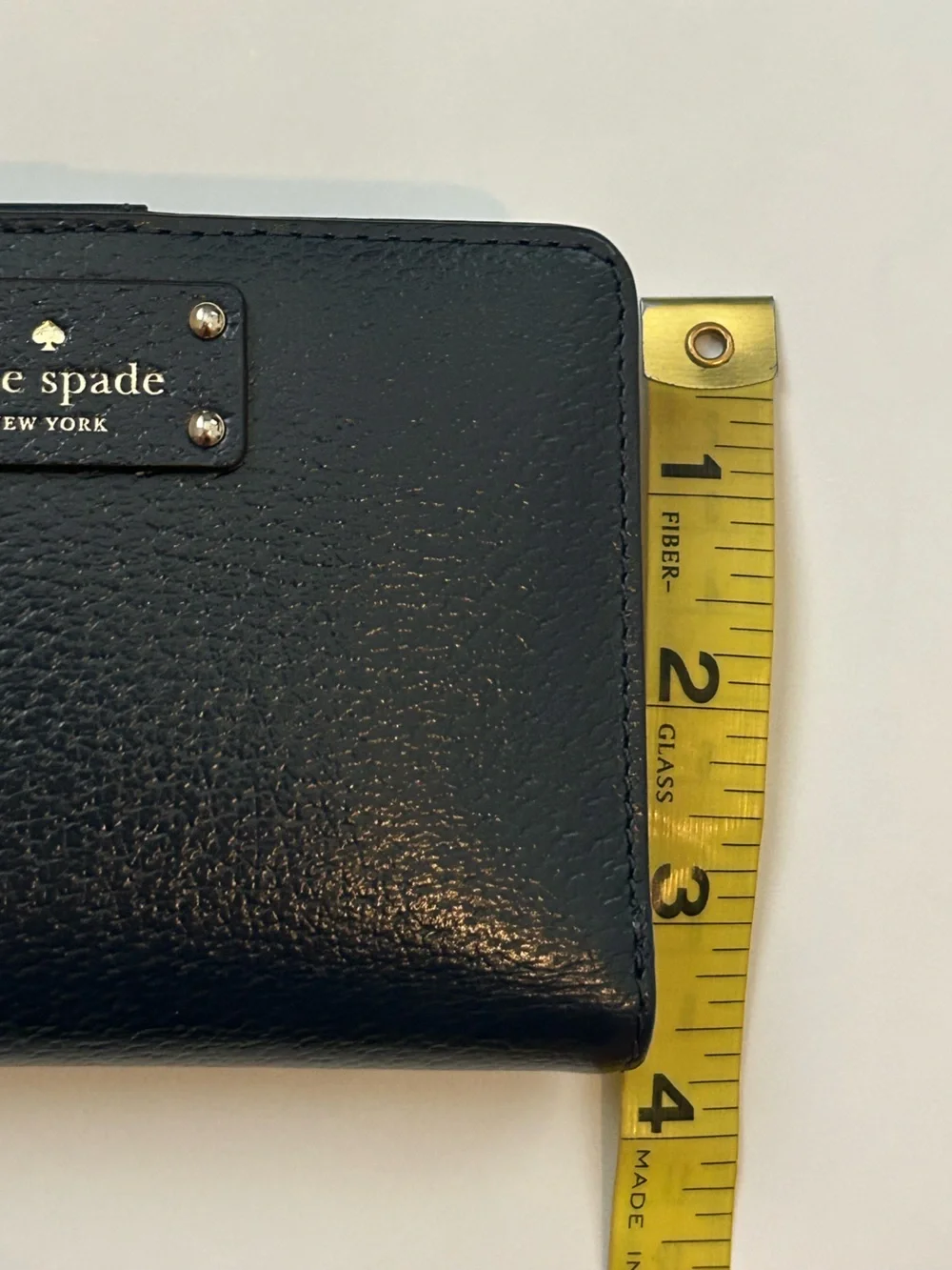 kate spade New York Navy Card Cash and Change Wallet